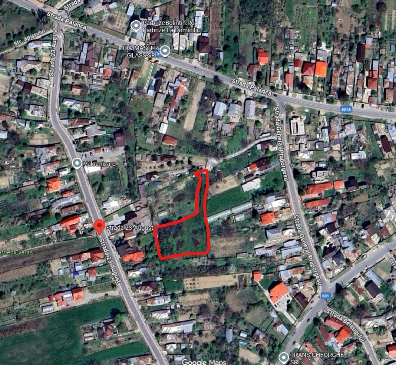 Bolintin Vale-Teren intravilan, 1625 mp