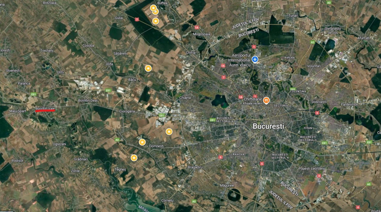 Bolintin Vale-Teren intravilan, 1625 mp